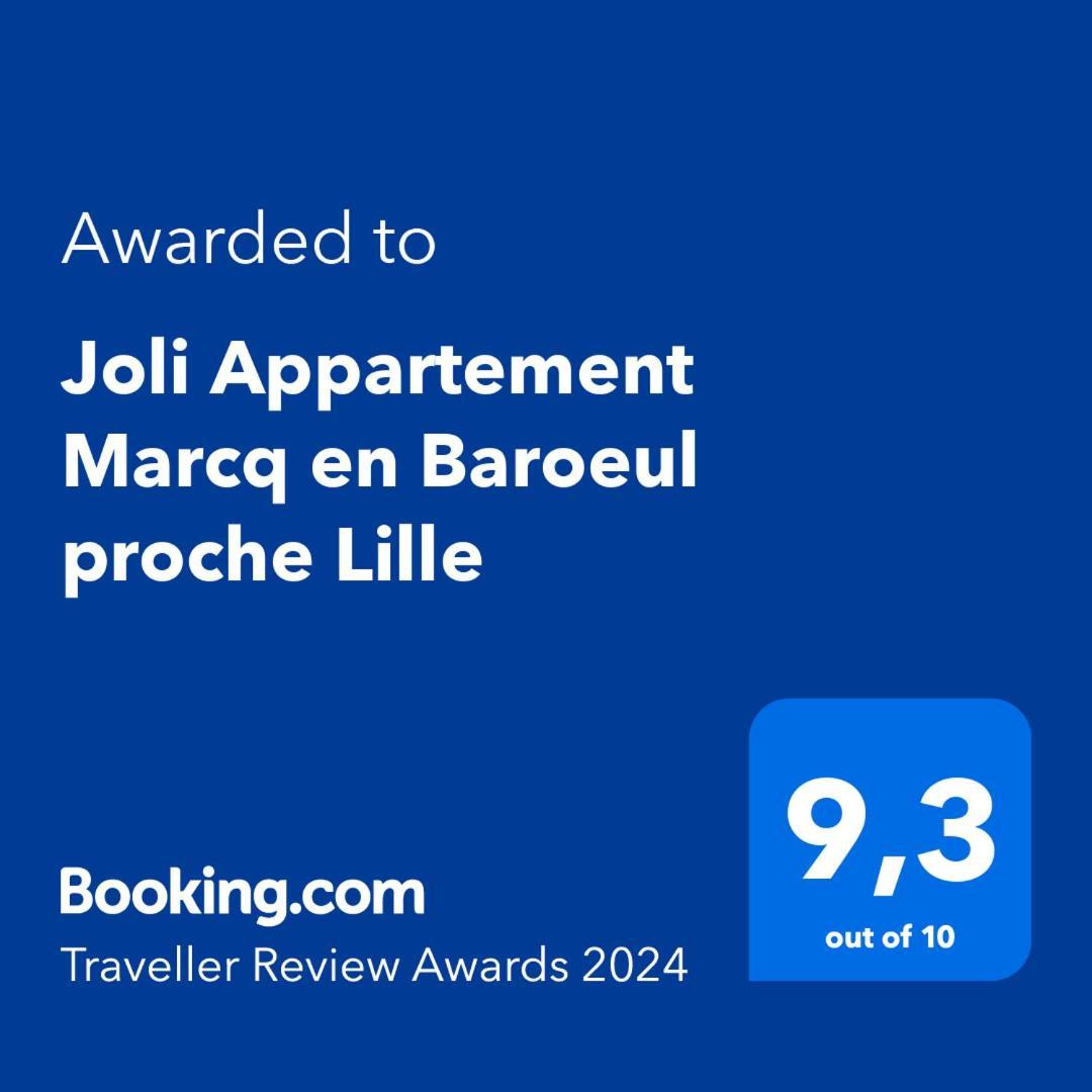 Joli Appartement Marcq En Baroeul Proche Lille 外观 照片